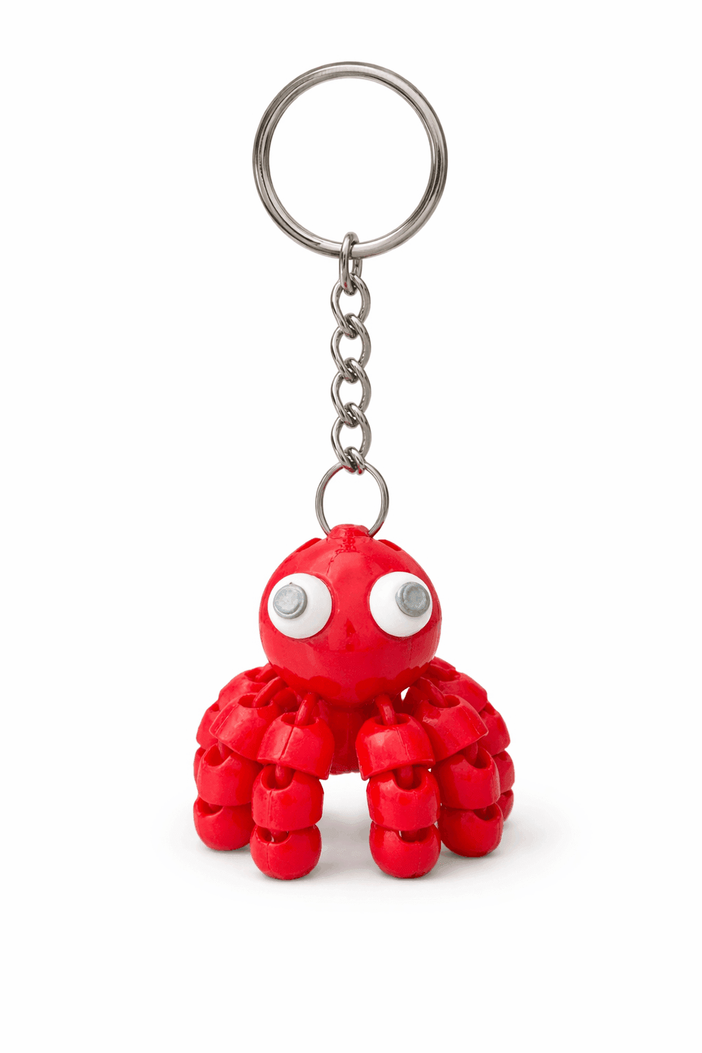Cute 3D Printed Spider Keychain for Keys & Bags