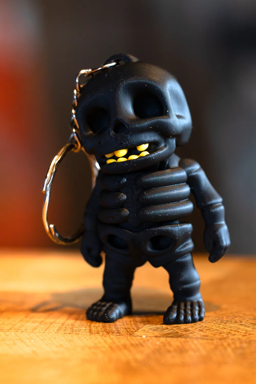 Articulated Skeleton Keychain