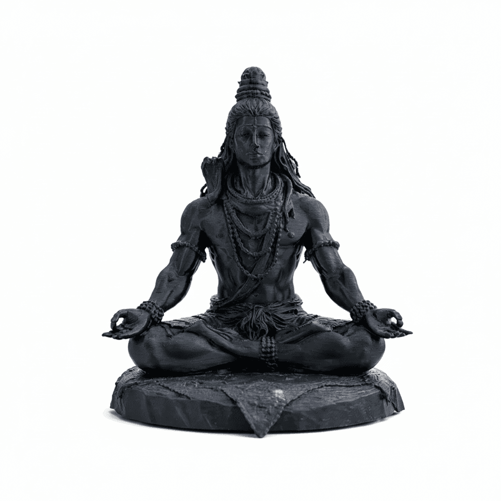 Mahadev Shiva Meditation Pose Statue thumbnail 3