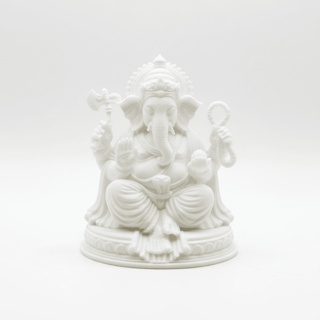 Lord Ganesha Idol – Sacred Pooja & Home Décor Statue thumbnail 3
