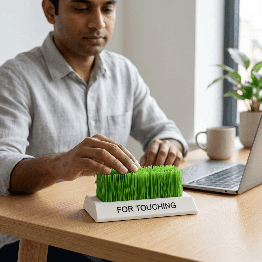 Touch Grass – Mini Desk Therapy Grass