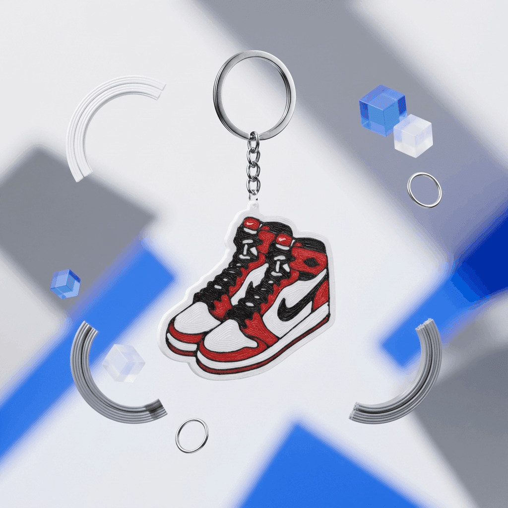Jordan Keychain Buy Online | Premium 3D Print – 3DPrintShop