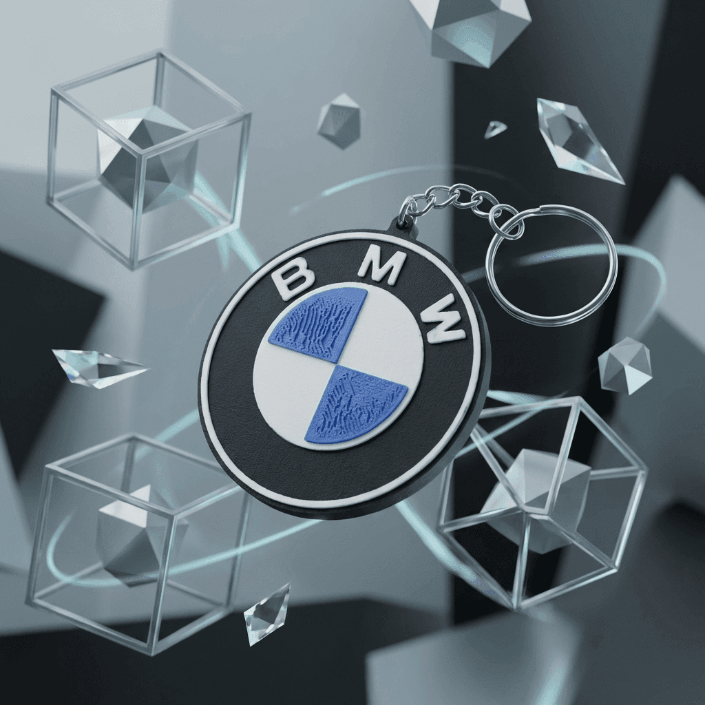 BMW Keychain Online | Premium 3D Print – 3DPrintShop thumbnail 2