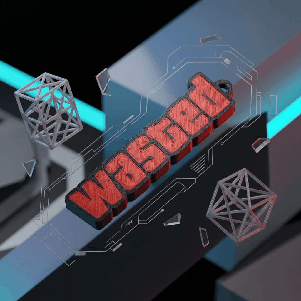 GTA V Wasted Keychain | Iconic Gamer Gift