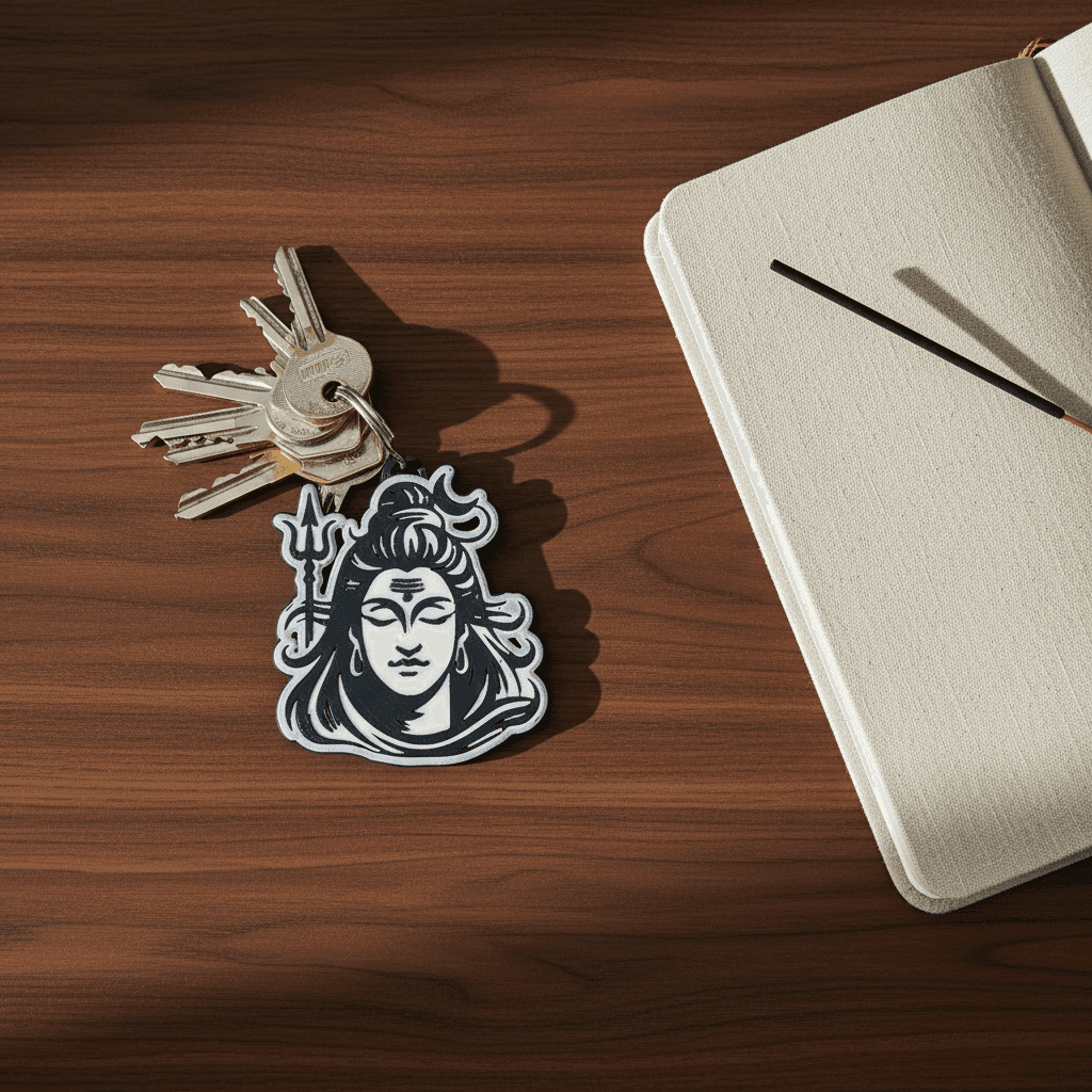 Shiva Keychain Buy Online | Premium 3D Print – 3DPrintShop