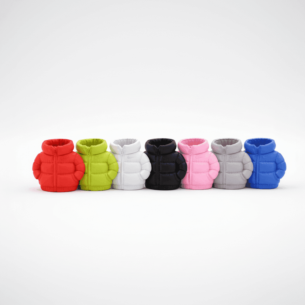 Puffer Jacket Pen Holder (Workspace Organizer) thumbnail 3