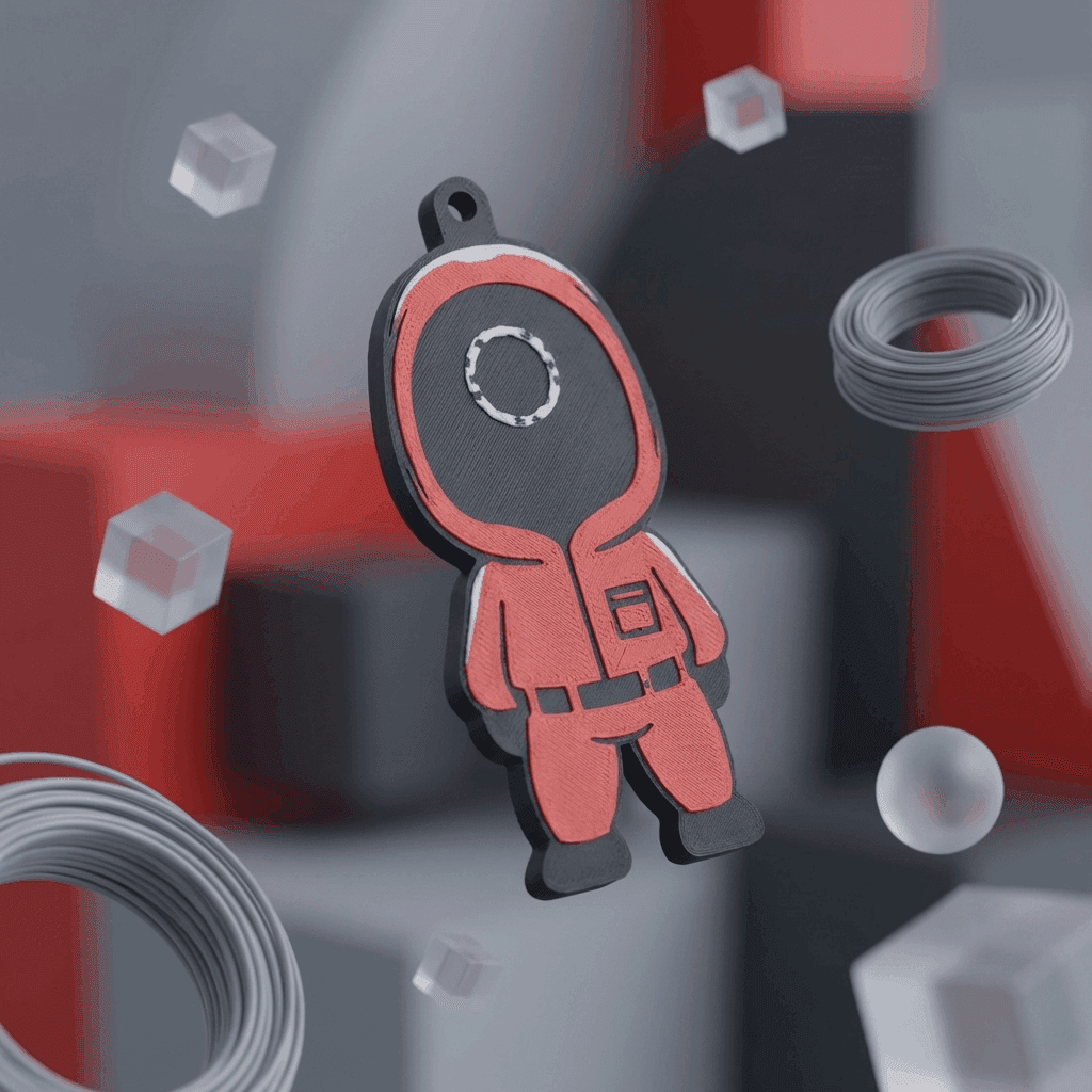 Squid Game Keychain Online | Premium Print – 3DPrintShop