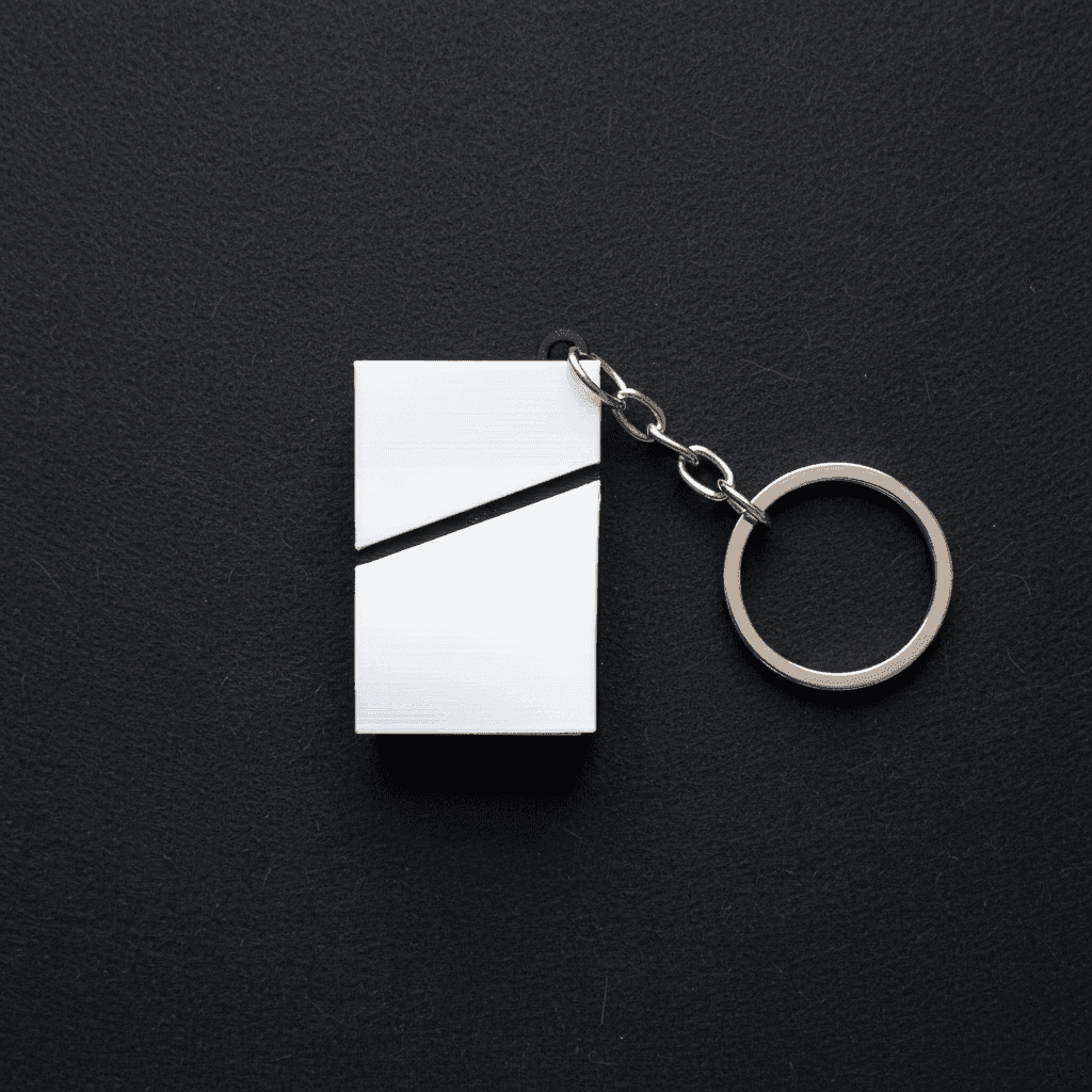 PS5 Console Mini Keychain – 3D Printed Gamer Gift thumbnail 3