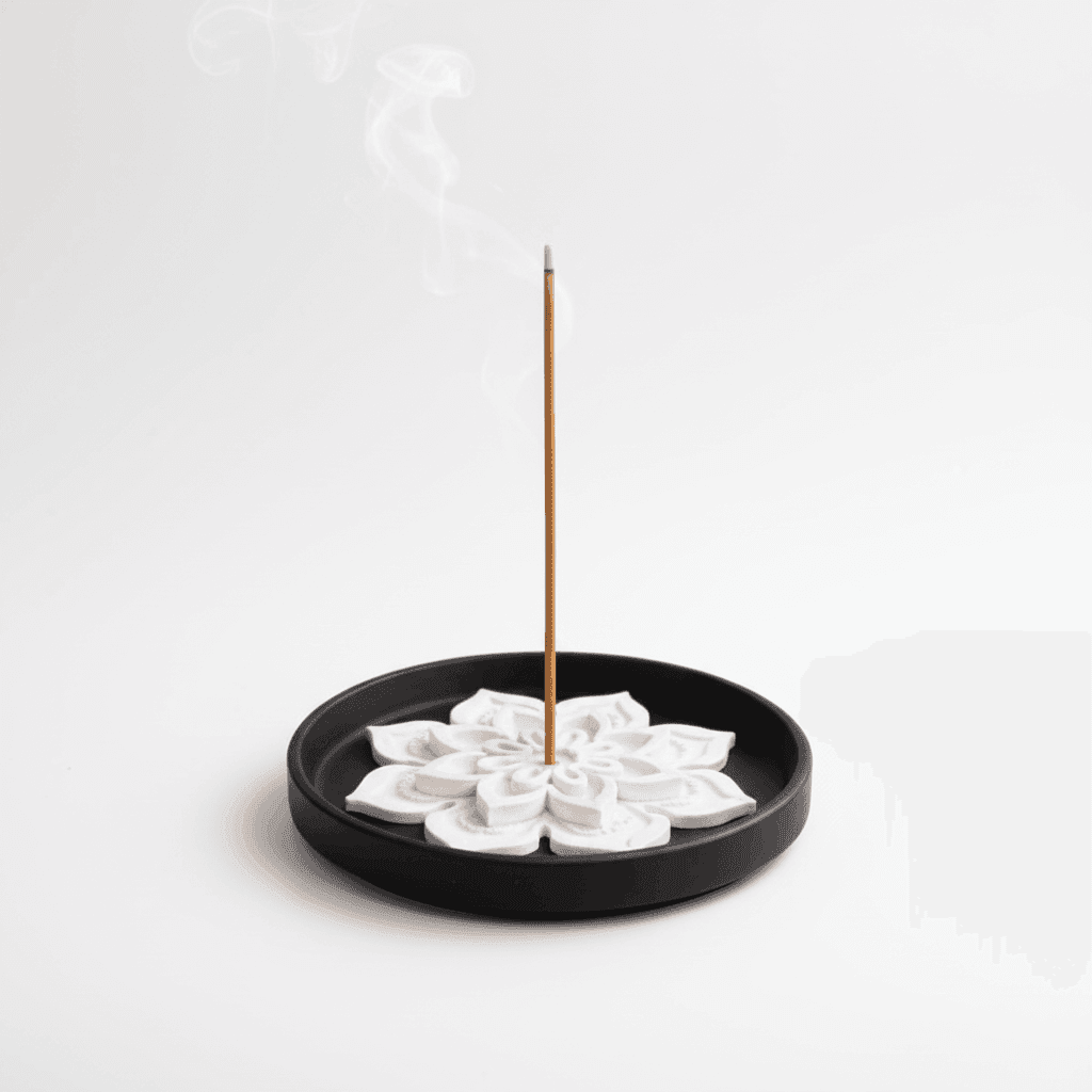 Lotus Incense Holder | Minimal Ash-Catching thumbnail 3