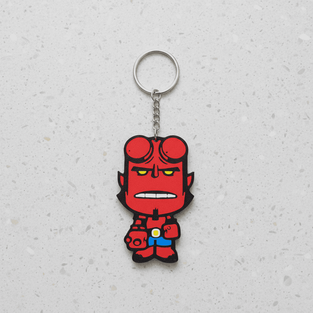 Hellboy Keychain Buy Online | Premium 3D Print – 3DPrintShop