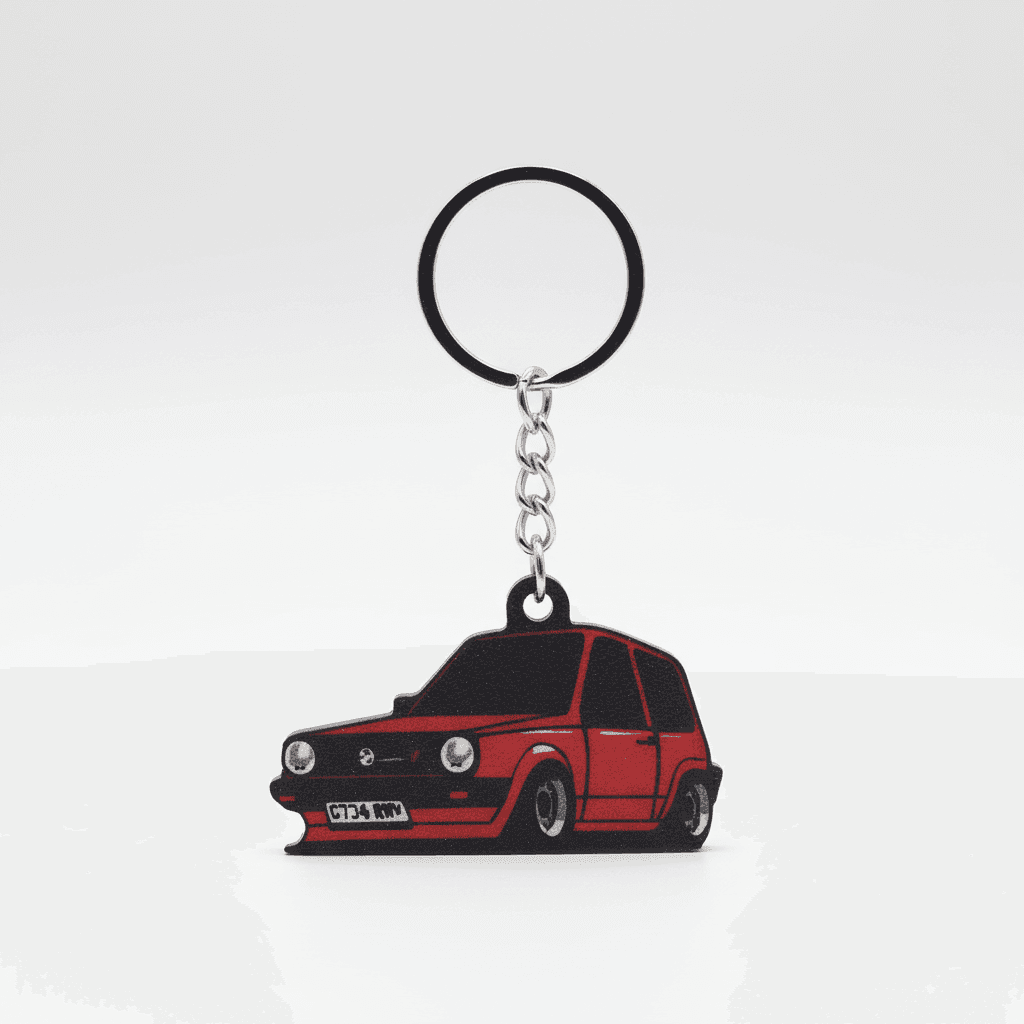 Polo GT Keychain Buy Online | Premium 3D Print thumbnail 3