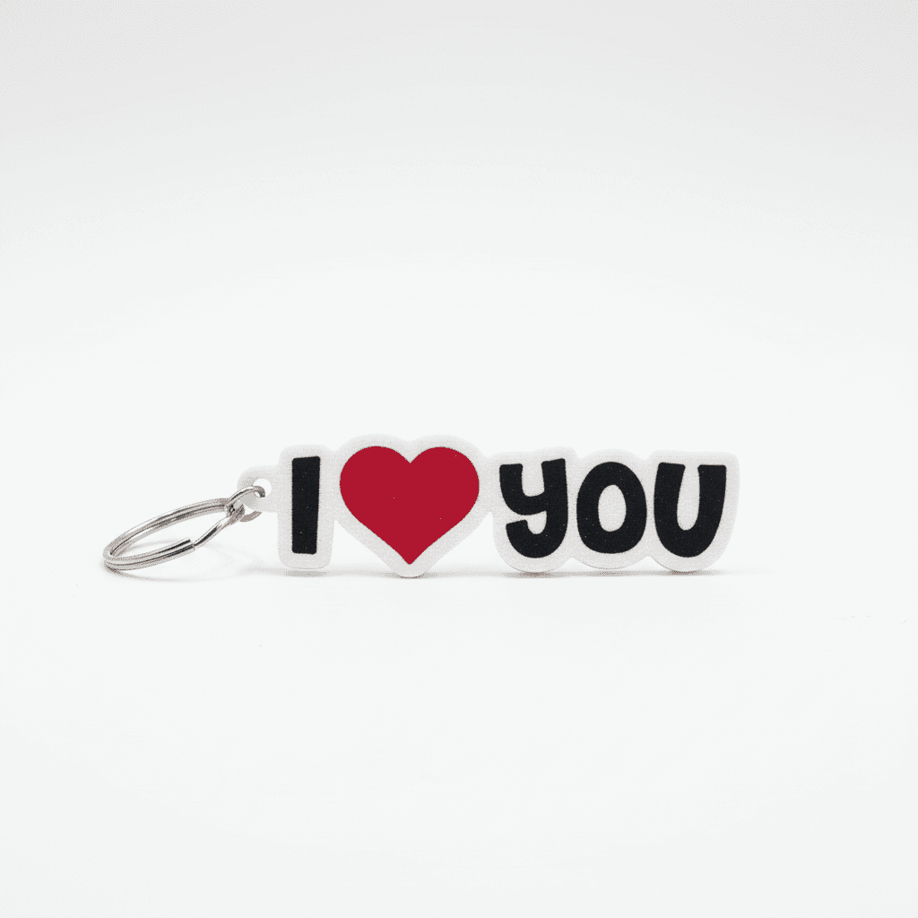 I Love You Keychain Buy Online | Gift-Ready – 3DPrintShop