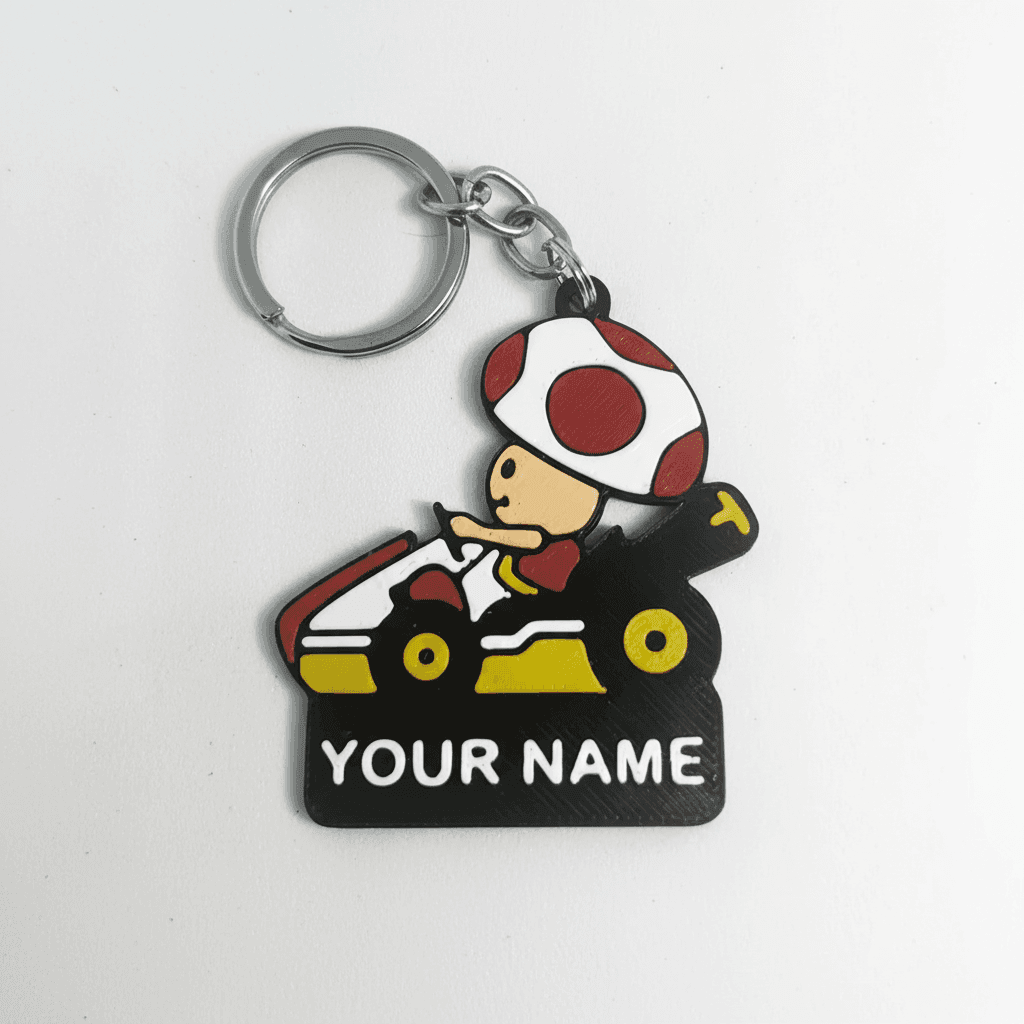 Toad Keychain Buy Online | Cute 3D Print – 3DPrintShop thumbnail 3