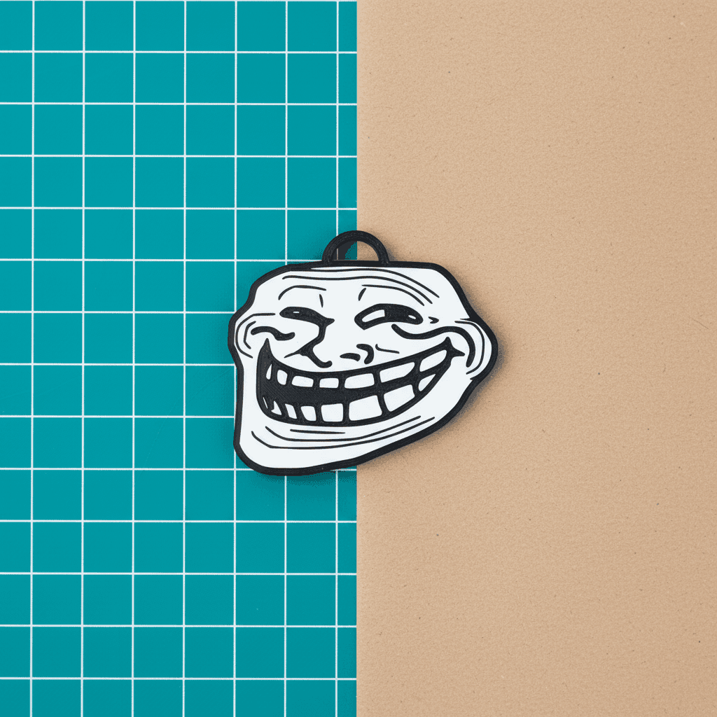 Custom Meme Keychain | Funny Gift in India – 3DPrintShop