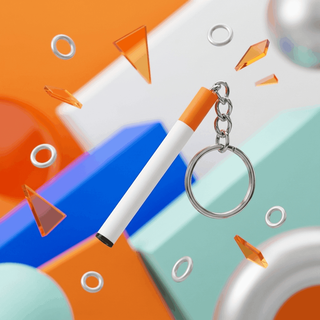 Cigarette Keychain | Fun Pocket Accessory – 3DPrintShop