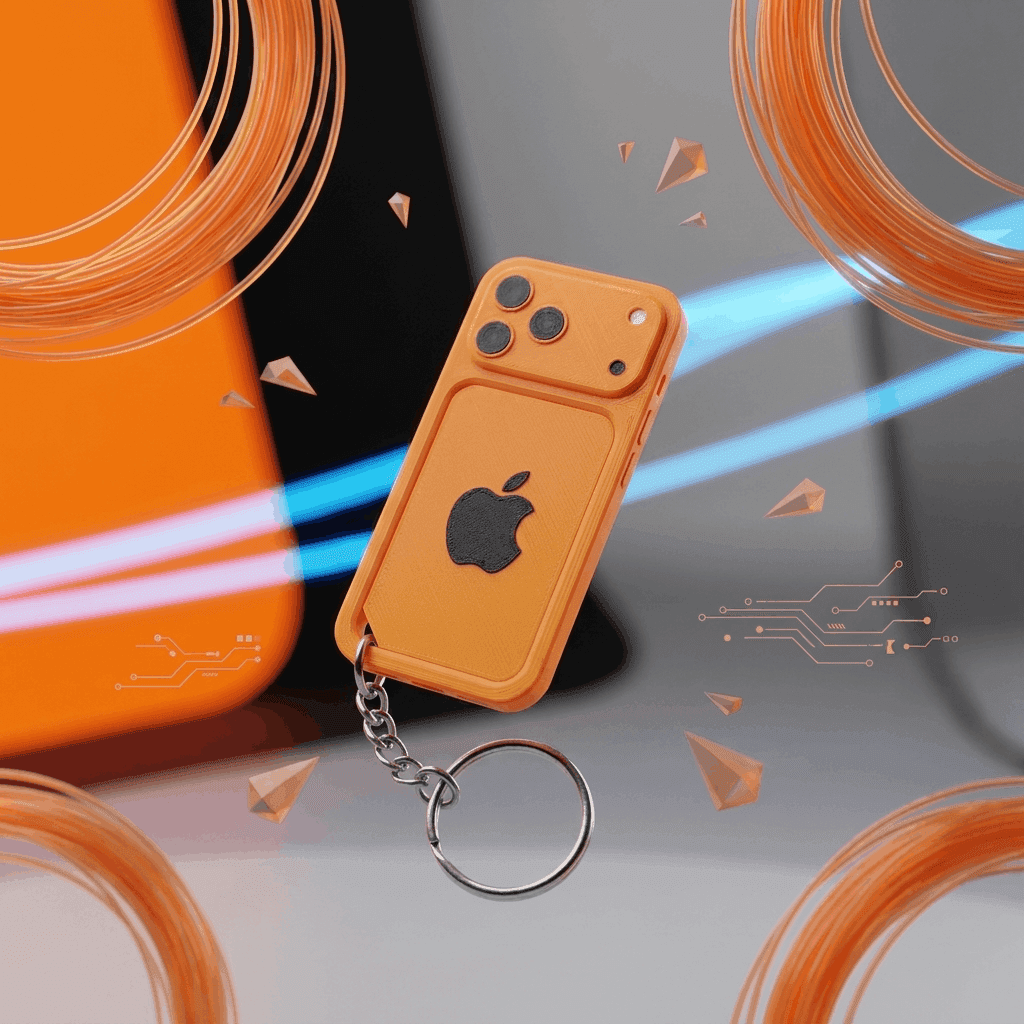iPhone 17 Pro Keychain | Cute Mini Gift – 3DPrintShop
