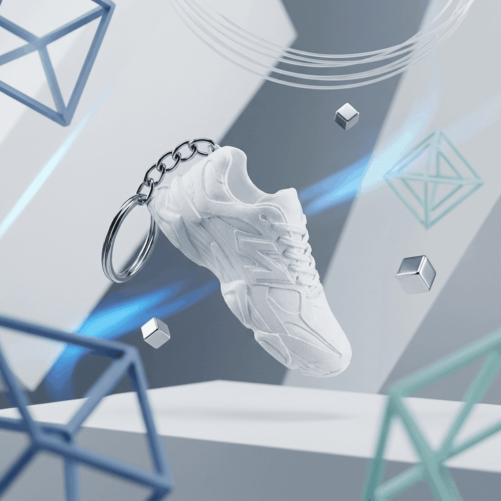 New Balance Keychain | Premium 3D Print – 3DPrintShop thumbnail 2