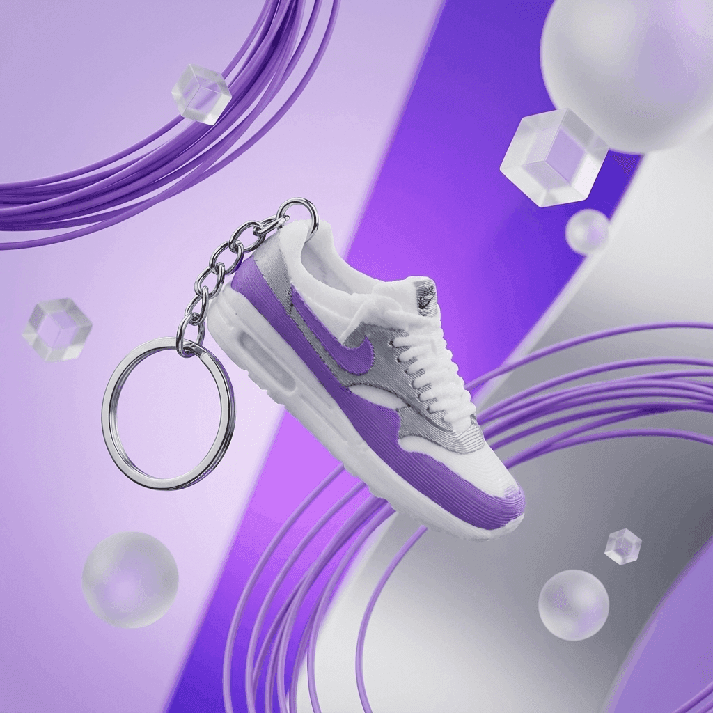 Nike Air Max 1 Keychain | Premium 3D Print – 3DPrintShop thumbnail 2