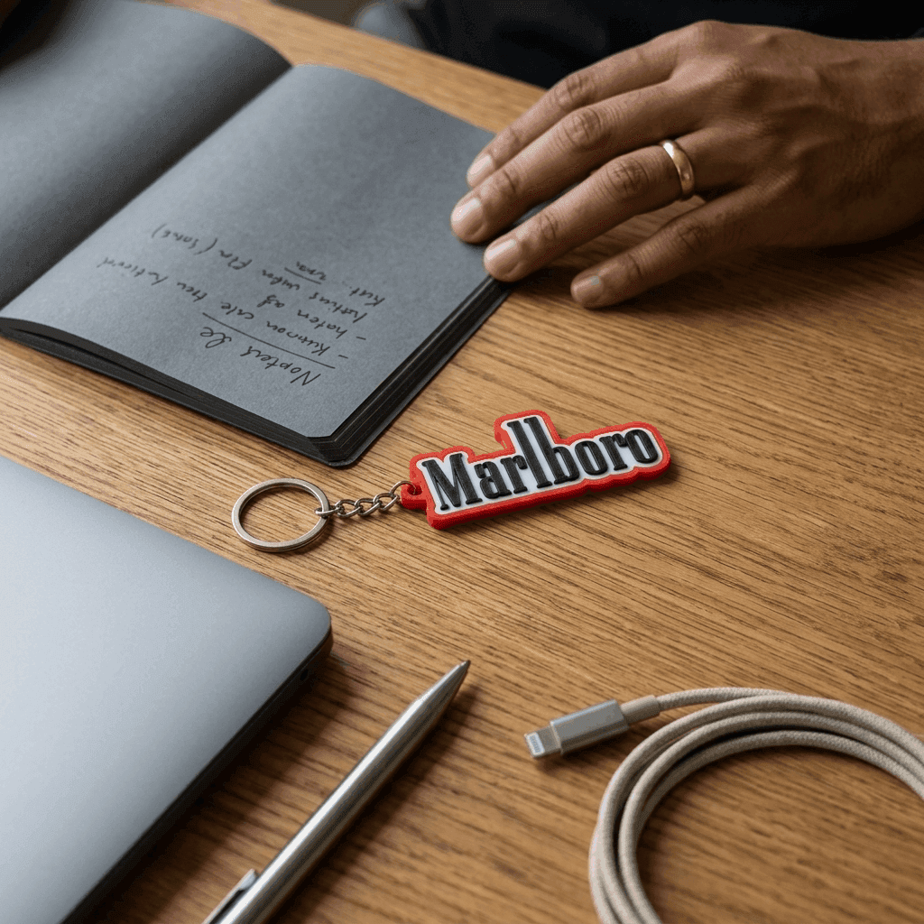 Marlboro Keychain | Premium 3D Print – 3DPrintShop thumbnail 2
