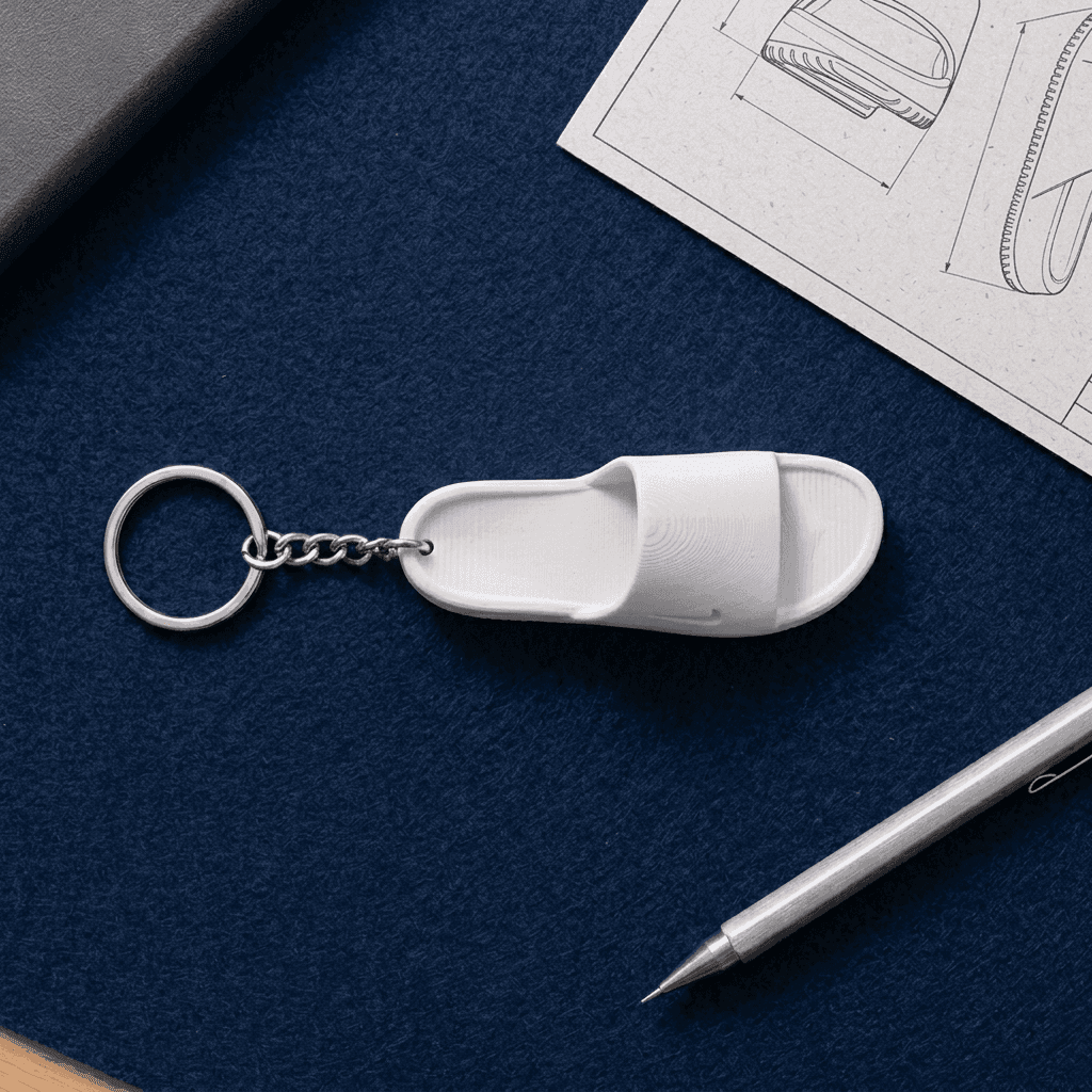 Nike Slides Keychain | Premium 3D Print – 3DPrintShop thumbnail 3