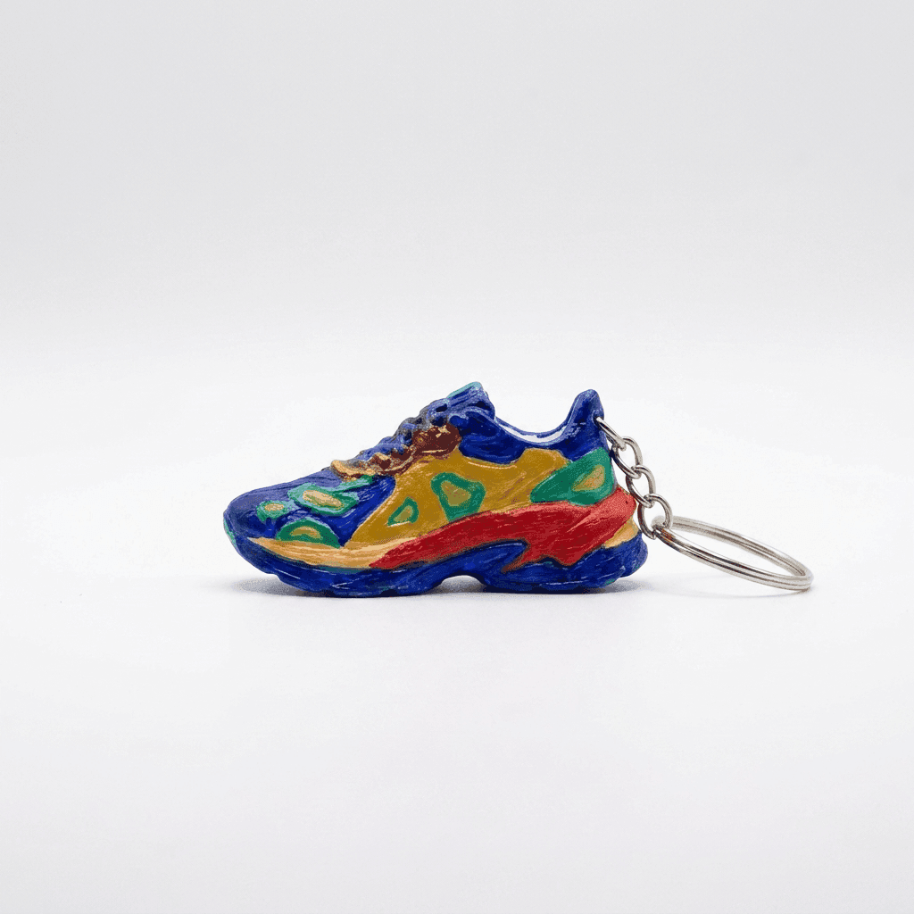 Shoe Keychain | Hand-Painted Gift – 3DPrintShop thumbnail 3