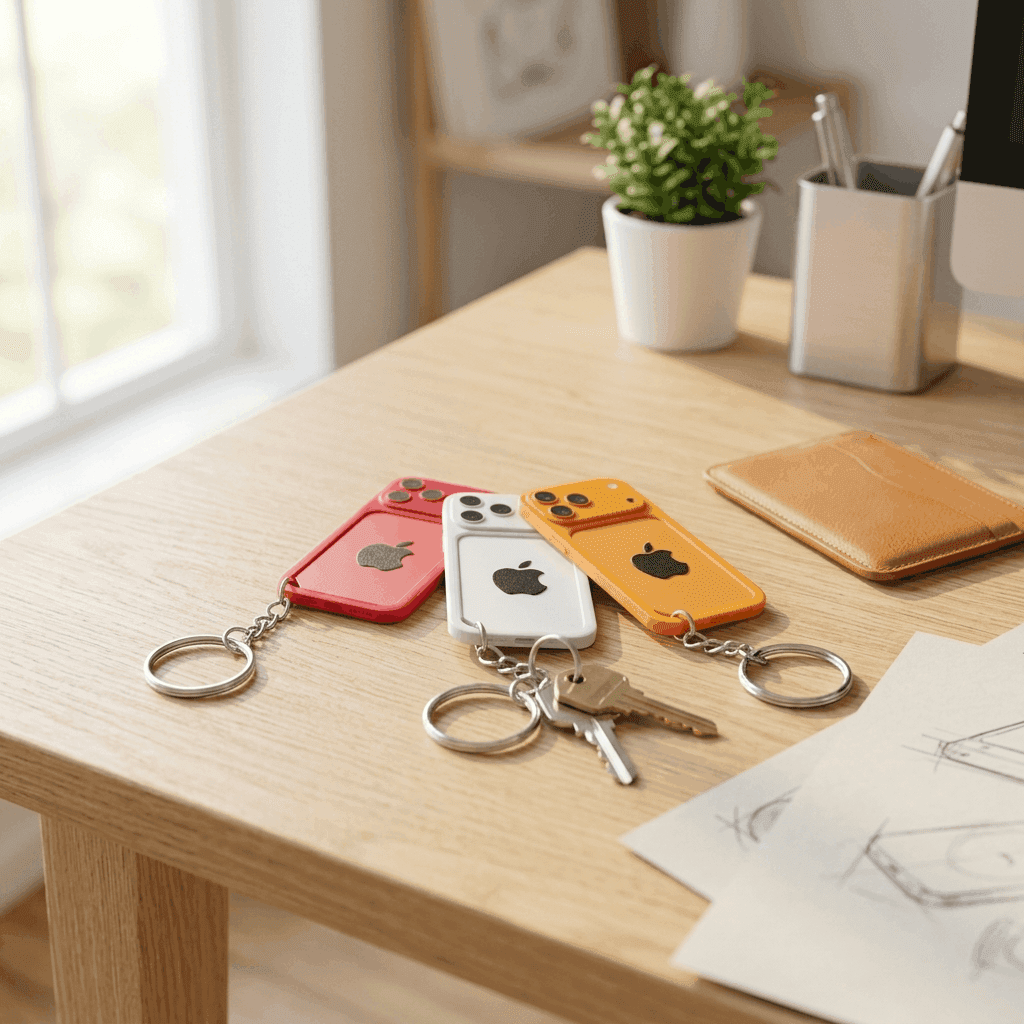 iPhone 17 Pro Keychain | Cute Mini Gift – 3DPrintShop thumbnail 4