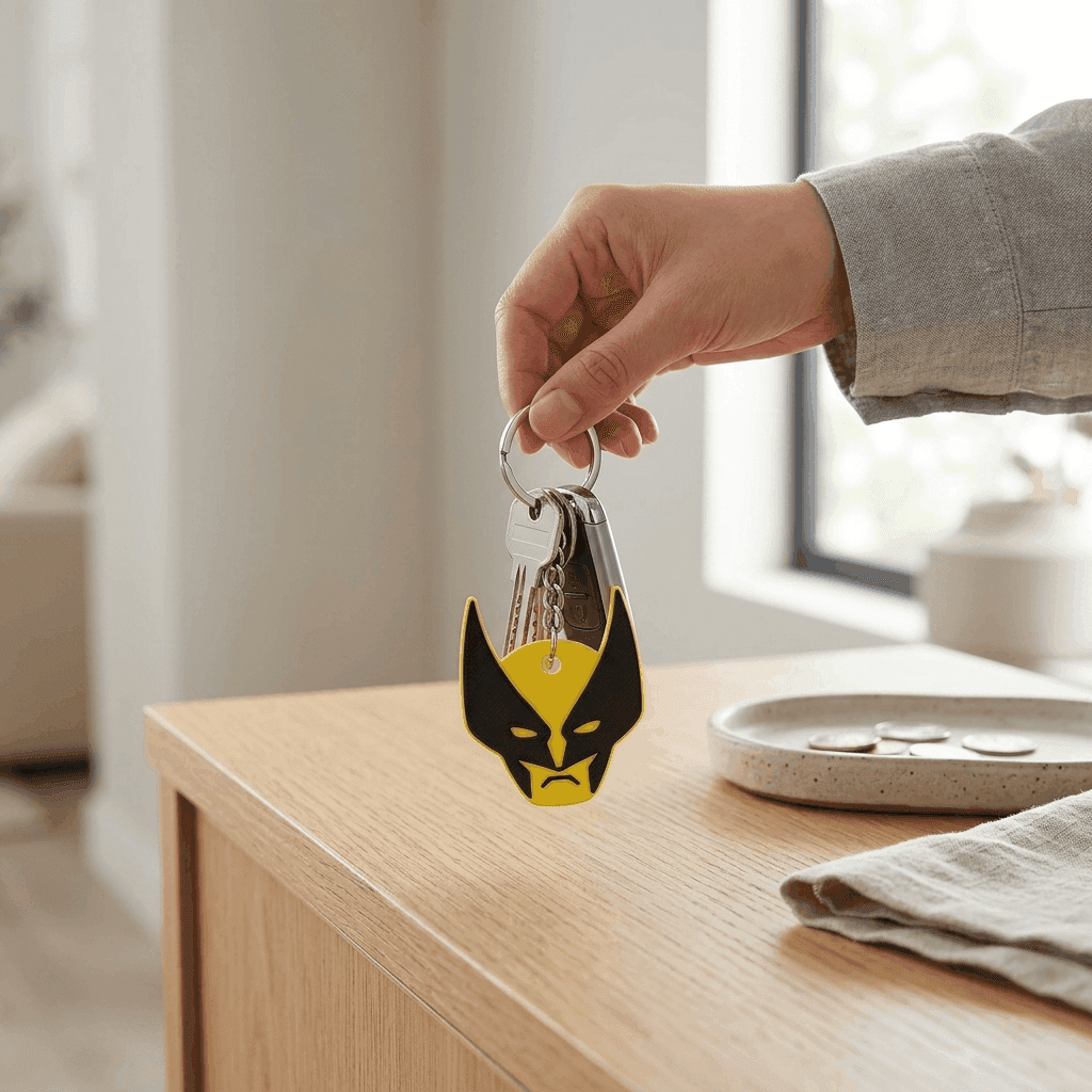 Wolverine Keychain Online | Premium Print – 3DPrintShop thumbnail 4
