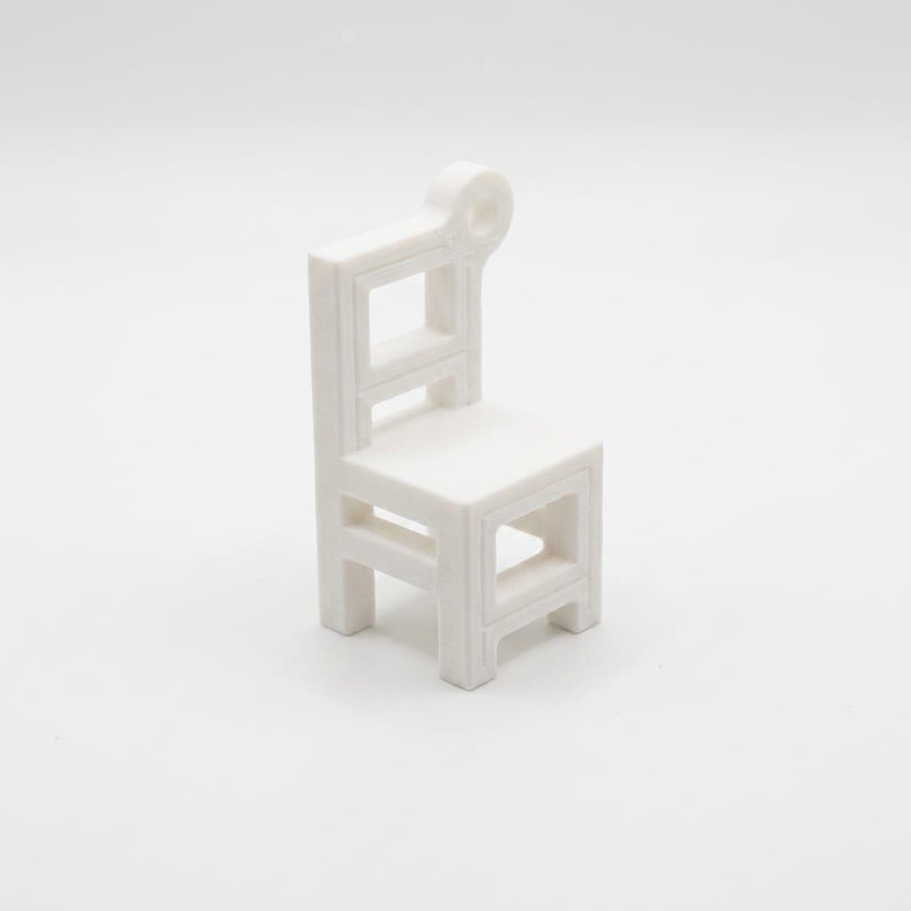 Chair Keychain | Cute 3D Printed Gift – 3DPrintShop thumbnail 4